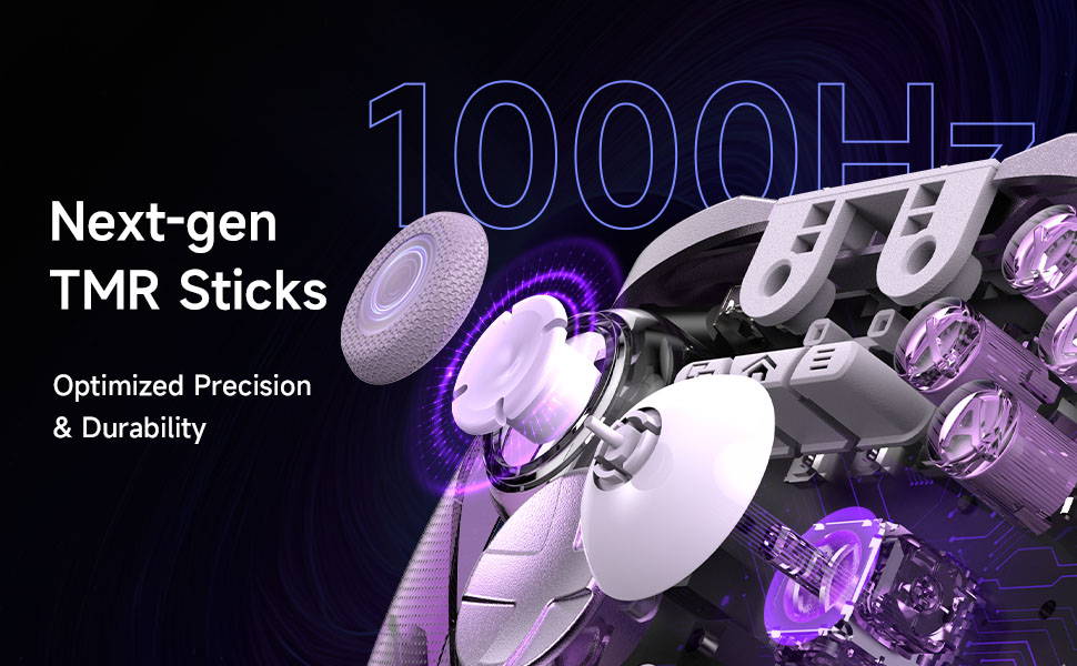 EasySMX D10 Gaming Controller – TMR Sticks, Trigger Lock, RGB